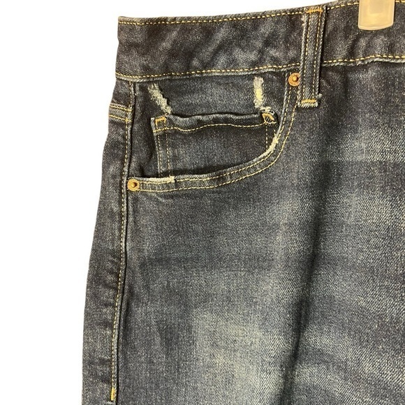 Old Navy Jeans Size 26 High Rise O.G. Straight Secret Smooth Pockets Blue Denim - Picture 5 of 7